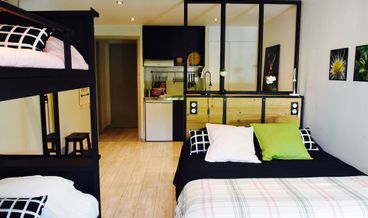 bilde på Studio-1 Double Bed and 1 Twin Bunk Bed Non Refundable Free self parking Free WiFi
