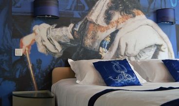 bilde på Deluxe Double Room, 1 Bedroom, Non Smoking, 1 King Bed and 2 Large Twin Beds : Room Only
