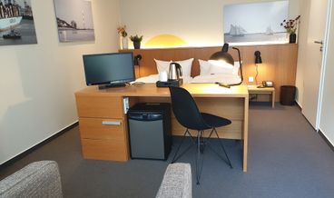 bilde på Double Room, 1 Bedroom-1 Queen Bed Free self parking Free WiFi