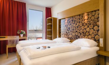 bilde på Comfort Double Room, City View-2 Twin Beds Free WiFi Free self parking