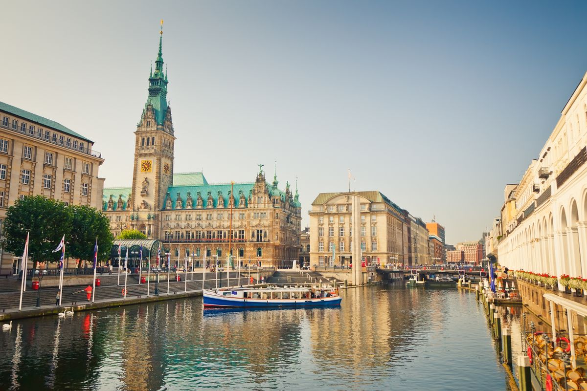 Ha en kort ferie over en weekend i Hamburg