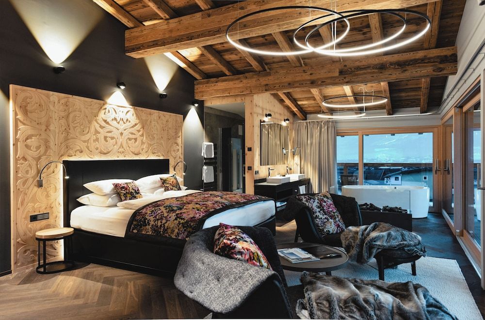 bilde på Loftsleilighet, badstue, fjellutsikt (Suite - Bergfeuer)