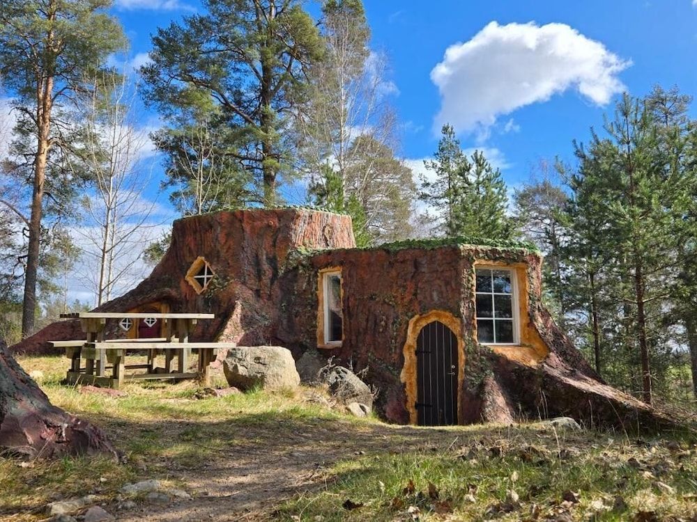 bilde på Trehytte