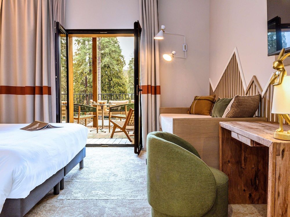 bilde på Rom – deluxe, flere senger, terrasse, fjellutsikt