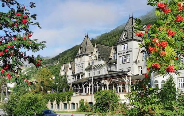 Fleischer's Hotel - Standard dobbeltrom i Stasjonen mot jernbanen - GENERAL