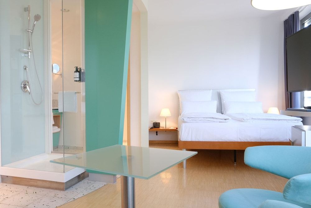 bilde på Rom – premium, 1 queensize-seng, bakgårdsutsikt