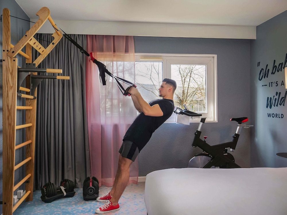 bilde på Rom – classic, 1 dobbeltseng (Fitness)